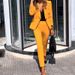 Women's Clothing Solid Color Fashion Two Piece Suit Set Spring Autumn New Hot Selling Clothing_ecoleips.com