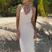 2026 European And American Cross-border Hot Girl Style New Camisole Women's Sexy Strapless Backless Knitted Long Dress_ecoleips.com