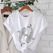 Women's Casual Round Neck Short Sleeve T-Shirt Multi-Color American Style Simple Fashionable Sports Top Solid Printed Loose Fit_ecoleips.com