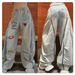Women's Clothing Spring New Heavy Duty Letter Embroidery Color Stripes Loose Hem Drawstring Casual Trousers_ecoleips.com