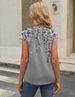Zeagoo Womens Tops Short Sleeve V Neck Shirts Summer Dressy Casual Business Clothes Work Blouses Fashion Clothing Outfits_ecoleips.com