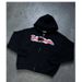 Unisex Black Hoodie 2026 New Zipper IDA Print Versatile Hot Selling Series Women's Clothing Outerwear_ecoleips.com