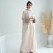 Loriya2024 Middle East Turkey Dubai Exquisite Embroidered Tassel Parent-Child Robe Abaya_ecoleips.com
