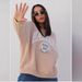 European And American Women's Long Sleeved Sweatshirt 2025 New Cross Border Fashion Print Thickened Casual Versatile Wholesale_ecoleips.com