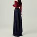 American-style Dark Blue Wide-leg Jeans Women, And Autumn 2026 New Model, High-waisted, Loose, Drapey, Floor-length_ecoleips.com