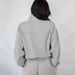 Cross-border Wholesale In-stock Items: Women's Two-piece Set With A Collared Sweatshirt Three-quarter Shorts, Sporty,_ecoleips.com