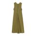 Women's Linen Midi Dress Summer New Arrival Niche Design Casual Elegant Fashionable Women's Dress_ecoleips.com