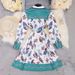 In Stock 2025 European And American Women's Clothing Spring New Cross-border Fashion Printed Long-sleeve Turn-down_ecoleips.com