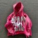 Streetwear Hoodie With 3D Letter Print - Unisex Oversized Pullover Sweatshirt For Men & Women, Casual Long Sleeve Hooded Top In Rose & Grey_ecoleips.com