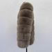 Plus Size Faux Fur Coat Women's Winter Fashion Coat Elegant Long Sleeve Office Wear (S-XXXL, Dusty Rose/Custom) - Eco-Friendly Luxe Outerwear_ecoleips.com