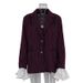 Women's Striped Suit Jacket European American Style Temperament Loose Fit Lace Trumpet Sleeve Casual Blazer For Spring Autumn_ecoleips.com
