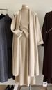 K Casual Lazy Sweater Set For Women, New High-neck Vest With Half-length Skirt, Inner Three-piece Set. No Bag_ecoleips.com