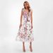 Women's Clothing New Slit Hot Stamping Dress Long Skirt Evening Dress New_ecoleips.com