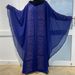 Verve Women's Chiffon Rhinestone Batwing Sleeve Muslim Robe 6369_ecoleips.com