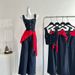Spicy Girl Denim For Women 2025 Spring New Strapless Fishbone Top And Jeans Two-Piece Set_ecoleips.com