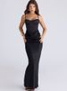 JULISSA MO Sexy Backless Mermaid Dress For Women Black Spaghetti Strap High Waist Dress Winter Slim Elegant Party Evening Dress_ecoleips.com