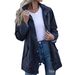 Women’s Waterproof Windbreaker Jacket – Slim Fit Hooded Raincoat For Outdoor & Commuting (S/M/L/XL/XXL, Black/Navy/Gray/Yellow/Army Green)_ecoleips.com