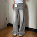 American Vibe Plus-size Vintage Washed Jeans Women, High Street Style, Loose Fit For Pear-shaped Body, Wide-leg Drapey_ecoleips.com