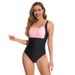 Women's Clothing Printed One Piece Swimsuit Women's Multi Color Swimsuit Sexy Bikini Bikini_ecoleips.com
