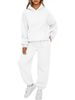 Aria Basics 2025 European And American Foreign Trade Autumn Winter Two-Piece Set Casual Hoodie Tracksuit Long Pants Outfit_ecoleips.com