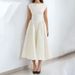 Women's Clothing Elegant Sexy Backless Fashion Slim Round Neck Sleeveless Solid Color Dress_ecoleips.com