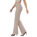 2025 Yoga Bell Bottom Pants, Women's High Waist, Hip Lifting, Wide Leg Casual Pants_ecoleips.com
