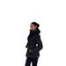 girl Girl Girl 2025 Winter Ski Suit Slim Fit Waist-Cinching Hooded Black Down Jacket For Women Short Style Petite Warm Coat_ecoleips.com