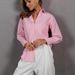 Women's Striped Cardigan Jacket Long Sleeved Russian Style Spring Summer Autumn New Trend Products_ecoleips.com
