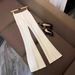 Women's Clothing Professional Suit Fashion One Button Cloth Button Mid Length Suit Flared Pants Suit Two Piece Suit_ecoleips.com