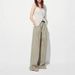 Suitable For All Seasons Wenjiu M Brand Same Style Pure Linen Summer Loose Straight Women Fashion Casual Floor-Length Magic Pants 9119_ecoleips.com