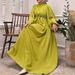 Women's Clothing New Autumn And Winter Women's Clothing Solid Color Stitching Fashion Temperament Ladies Dress_ecoleips.com