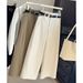 2026 Spring Wide-leg Casual Pants Women's High-waisted Simple Loose And Thin Versatile Scimitar Pants_ecoleips.com