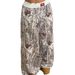 Women's Clothing Teenage Girls' Autumn Fashion Casual Stretch Waist Cinching Color Blocked Tree Branch Print Wide Leg Pants_ecoleips.com