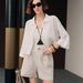 Fashionable Pure Cotton Long Sleeved Shirt Women's Cardigan Style Spring Short Top_ecoleips.com
