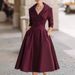 Women's Clothing Women's Elegant Slimming Dress European American Style Clothing New_ecoleips.com