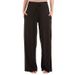 High-Waisted Drawstring Wide-Leg Pants – Summer Yoga Lounge Pants With Side Pockets (Black/Indigo/Mocha)_ecoleips.com