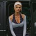 Women's Halter Neck Long Lace Top Two Piece Color Block Slim Fit Breathable Yoga Wear For Outdoor Sports And Fitness Long Sleeves_ecoleips.com