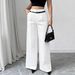 Women's High-Waisted Loose Straight Leg Trousers Autumn/Winter Casual Elegant Commuter Pants European American Style_ecoleips.com