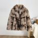 Women's Clothing Popular Fur Large Lapel Ladies Tops Large Size Fur Warm Temperament Socialite Loose Coat_ecoleips.com