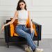 Women's Clothing Jeans Slim High Waist High Elastic Trousers Large Size Women's Pants Raw Edge Stitching_ecoleips.com