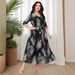 Women's Clothing Hot Mom Slim Temperament New Holiday Style Knitted Mesh Large Size_ecoleips.com