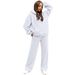 "Women's Cozy Fleece-Lined Hoodie & Jogger Set – Winter-Ready Comfort With Pockets & Stylish Fit"_ecoleips.com