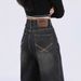 Retro Straight-leg Jeans Women, New Spring/summer Style, Plus Size, Suitable For Pear-shaped Body, High-waisted,_ecoleips.com