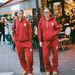 Harajuku Unisex Hoodie Set – Graffiti Lettering Zip-Up & Joggers (Breathable Polyester, S-XL, Cyberpunk Streetwear, Matching Couple Outfit)_ecoleips.com