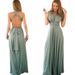 In-stock European And American Multi-style Sexy Stunning Multi-strap Bandage Red Long Dress Gown_ecoleips.com