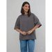 Pure Cotton Mid-Length Half-Sleeve T-Shirt For Women, Summer New European And American Style, Lazy Loose Fit, Versatile_ecoleips.com