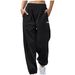 Women's Fleece-Lined Sweatpants | High-Waisted Loose Fit Thermal Pants | Winter Warm Lounge Pants With Pockets | Plus Size Casual Trousers (S-4XL)_ecoleips.com