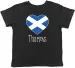 Women's T-Shirts Personalised Love Scotland Football Supporter Kids T-Shirt Boys Girls Gift_ecoleips.com