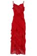 23 European And American Hot-Selling Chiffon Long Sexy Strap Backless Slit Ruffle Women's Dress 002_ecoleips.com