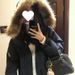 girl Girl Pker Thickened For Women 2025 Winter New Hooded Lge Fur Coll Down Coat Loose Workwe Cotton Padded Jacket_ecoleips.com